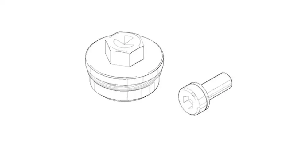 DORNBRACHT Nebeldüse Set ERSATZTEILE 90290304800, 9029030480090 Galeriebild 1